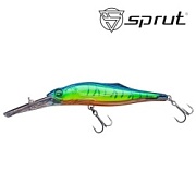 Воблер SPRUT Tara Troll 3D 120SP-LBT 120mm 29gr загл.3.5-4.5m suspending