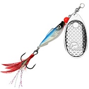 Блесна AQUA FISH COMET-4, с оперением 20,0g, цвет 06 (голубая спинка, серебро) 129853