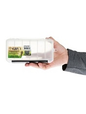 КОРОБКА для приманок КДП-1 прозрачная (190*100*30мм)