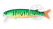 EG-157A-SP#GC01S Воблер Нейтральный составной 9см 9.2g Загл.0.3-0.8м