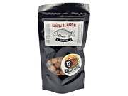 Бойлы пылящие НА КАРПА! 100гр (lock пакет) d-12мм "ТУТТИ-ФРУТТИ"