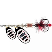 Блесна SPRUT Вращающаяся ALBA TANDEM  №3 9gr color- BKS