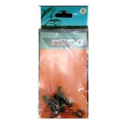 Конус силиконовый "Грибок"+кольцо пл. для карп.снасти зелёный (уп.5шт.)