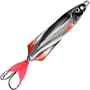 Блесна колебалка AQUA ГЛЮК 40,0mm, вес - 7,0g цвет 01 (серебро, черный металлик) 106728