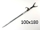 Стойка телескопическая (алюминий) 100/180см