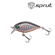 Воблер SPRUT Uni Crank 36F-SBK 36mm 4gr загл.0.3-0.8m floating