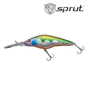 Воблер SPRUT Hirame 60SP-SGRGB 60mm 6.7gr загл.1.5-2.5m suspending