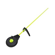 УДОЧКА зимняя "Балалайка" УС-1 (хлыст поликарб.) жёлтая