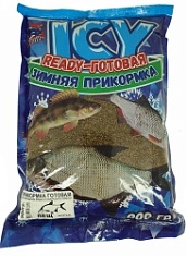 Прикормка зимняя "ICY" готовая (увлажненная) "ЛЕЩ" (ЧЕРНАЯ) 900гр