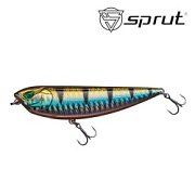 Воблер SPRUT Kai 85TW-SBGP 85mm 12.5gr top water