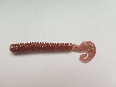 Приманка силиконовая (CROXY) G-TAIL TWIST LONG 2,5'' цвет 23 (уп/8шт)