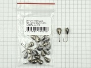 Мормышка паяная (уп.20шт) 0,48гр НИКЕЛЬ тип-113