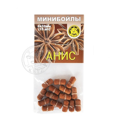 Минибойлы на резиночке d-6*10мм АНИС (уп.15шт)