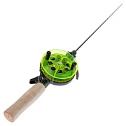 УДОЧКА зимняя "Техно" диам. 75, с проб. ручк. (хлыст стекло-но.) АССОРТИ