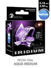 Леска AQUA NL ULTRA IRIDIUM 100m 0.18mm