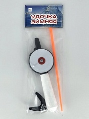 УДОЧКА зимняя УД-2 с пенопластовой ручкой (с фиксатором), (индивид. пакет)