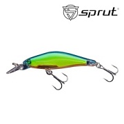Воблер SPRUT Ivasi 3D 65SP-LB 65mm 6.5gr загл.1.0-2.0m suspending