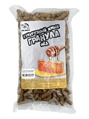Жмых кукурузный гранулы 8мм "МЁД" 500гр.