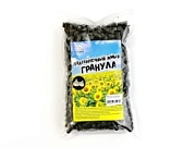 Жмых подсолнечника гранулы  8мм "ЧЕСНОК" 500гр.