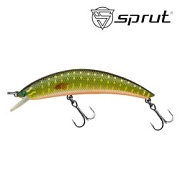 Воблер SPRUT Hiro 90F-PK 90mm 10gr загл.0.3-0.8m floating