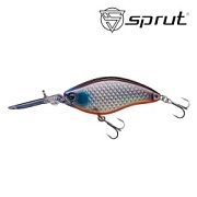 Воблер SPRUT Moretto 3D 70F-CRBK 70mm 18.5gr загл.2.5-3.5m floating