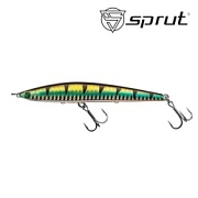 Воблер SPRUT Teru Stics 115S-SBGP 115mm 20gr sinking
