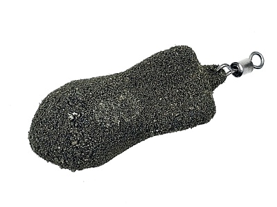 Груз МАРКЕР 1 с ушком 140 гр. (мягкий полимер+вертлюг)