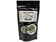 Бойлы пылящие НА КАРПА! 100гр (lock пакет) d-14мм "КОНОПЛЯ"