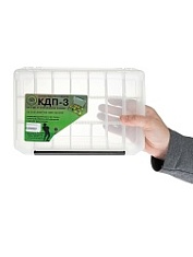 КОРОБКА для приманок КДП-3 прозрачная (270*175*40мм)