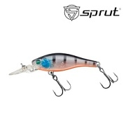 Воблер SPRUT Zumi Mini 47S-CRBKP 47mm 3.8gr загл.0.5-1.5m sinking