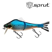 Воблер SPRUT Nanbu 105F-SRD 105mm 15.5gr загл.0.3.-0.8m floating