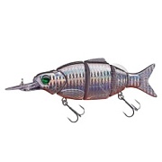 Воблер SPRUT Namazu 120F-SBK 120mm 30gr загл.1.0.-2.0m floating