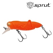 Воблер SPRUT Shizuko 47F-FO 47mm 3.5gr загл.0.1-0.6m floating