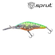 Воблер SPRUT Hirame 60SP-CRFT1 60mm 6.7gr загл.1.5-2.5m suspending