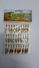 Блесна зимняя MILDAS Тандем с тройником (30шт)