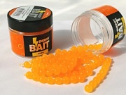 Искусств. насадка "ENERGY BAIT" ИКРА (S) д.6мм, цв. оранж. прозрач., ароматизир. (88шт)
