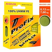 Плетеный шнур ProFix Olive 0.12mm 100m (Оливковый)