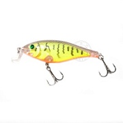 Воблер SPRUT Saba Shad 3D 70F-YT-3D 70mm 9.2gr загл.1.0-2.0m floating