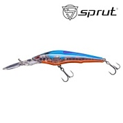 Воблер SPRUT Hirame 90SP-CRB1 90mm 12.9gr загл. 2.5-3.5m suspending