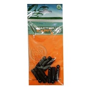 Трубкошар силик. для карп. снасти "Вертолёт" чёрный (уп.10шт.)