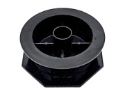 Шпуля для намотки лески ЧЕРНАЯ (100-150м) №4 (восьмигранник-круг)