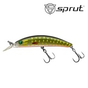 Воблер SPRUT Tori 78F-PK 78mm 8.5gr загл. 2.0-3.0m floating