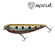 Воблер SPRUT Kai 85TW-GDN 85mm 12.5gr top water