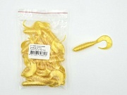 Силиконовая приманка ACTION PLASTICS Curl Tail Grub  6,5см цв23 (20шт)
