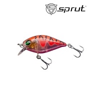 Воблер SPRUT Uni Crank 36F-CRHT 36mm 4gr загл.0.3-0.8m floating