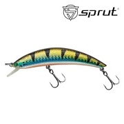 Воблер SPRUT Hiro 90F-SBGP 90mm 10gr загл.0.3-0.8m floating