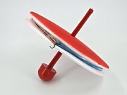 КРУЖОК пенопласт оснащ. d180 (леска , поводок ,тройник, груз)