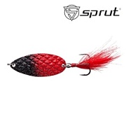 Блесна SPRUT Колеблющаяся MENKIRI Spoon 23gr color-RBK 65mm