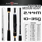 Спиннинг Sprut RENZO 244MH 10-35g 8-20lb SR802MHXFS