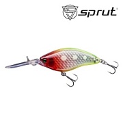 Воблер SPRUT Moretto 3D 70F-CLN-UV 70mm 18.5gr загл.2.5-3.5m floating